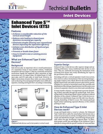 Tech Bulletin 605 Enhanced Type S Inlet Device