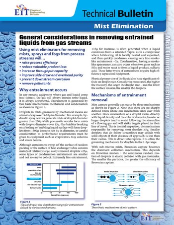 Tech Bulletin 400 General Information Mist Elimination